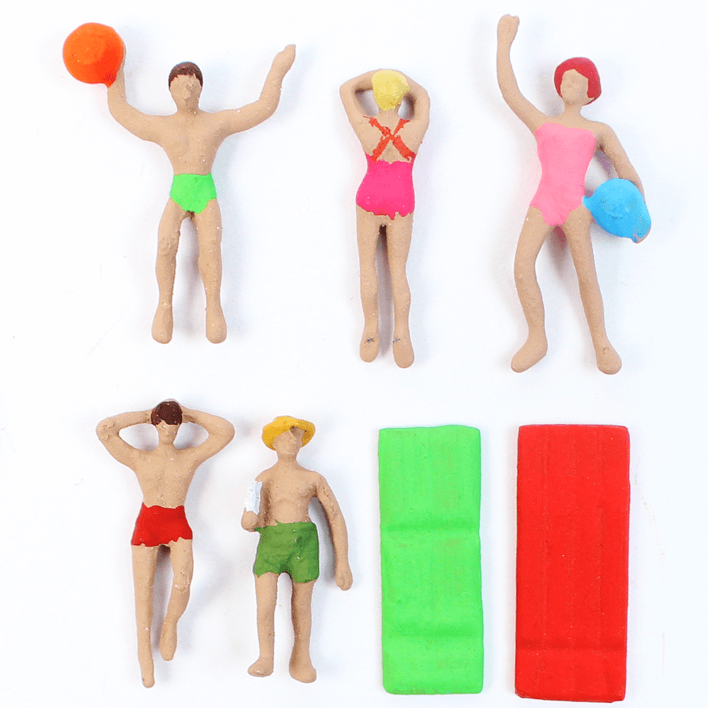 Figuras Para Maquetes 1/100 614 Minitec 07 Peças